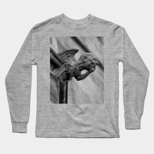 Bamburgh Castle Scotland Gargoyle Long Sleeve T-Shirt